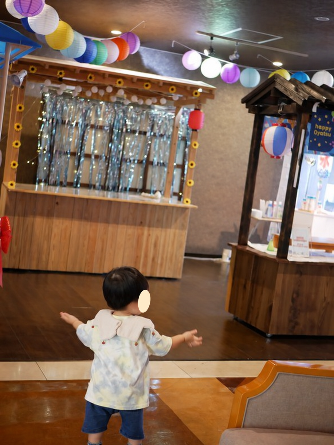 山水館のドリンクコーナー
